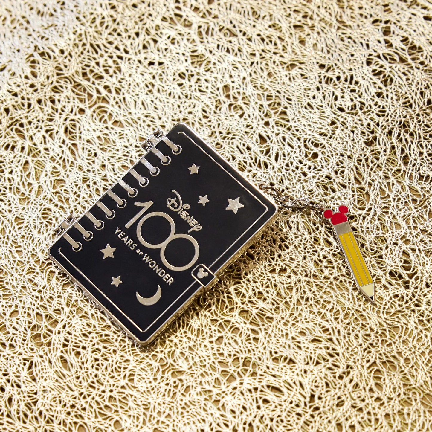 Disney 100th Anniversary Sketchbook 3 Inch Collector Box Pin