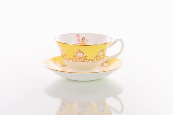 Belle Bone China Cup And Saucer From The Princess Collection