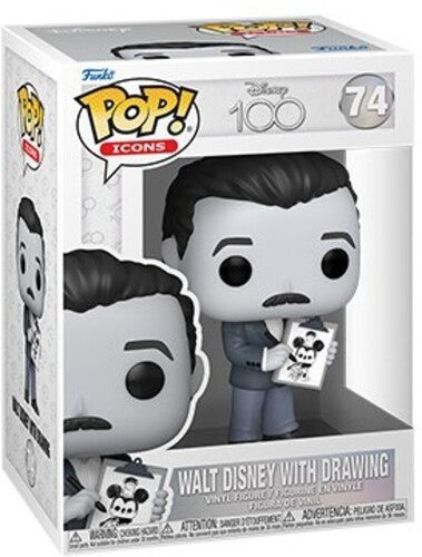 POP Icons Walt with Drawing