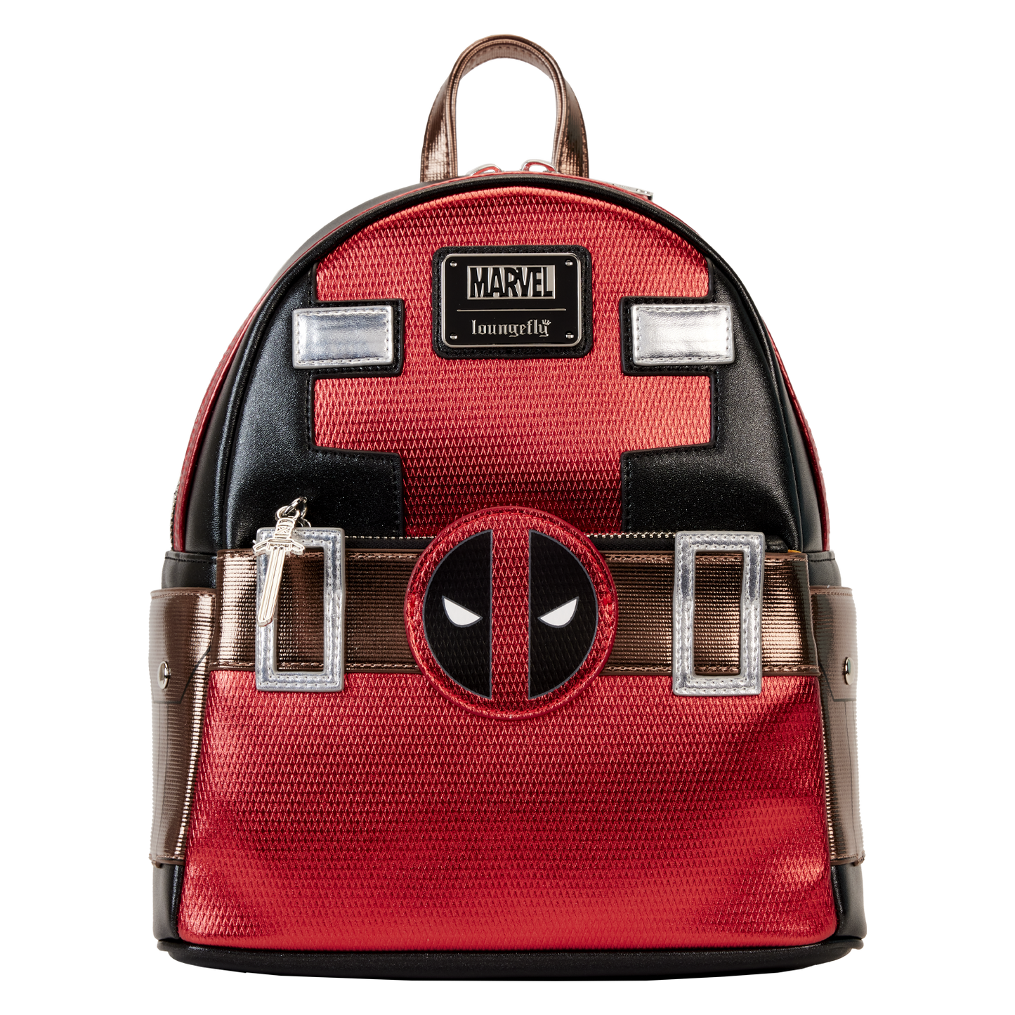 Deadpool Metallic Collection Cosplay Mini Backpack