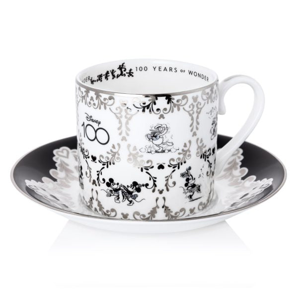 Disney 100 Mickey Bone China Cup And Saucer