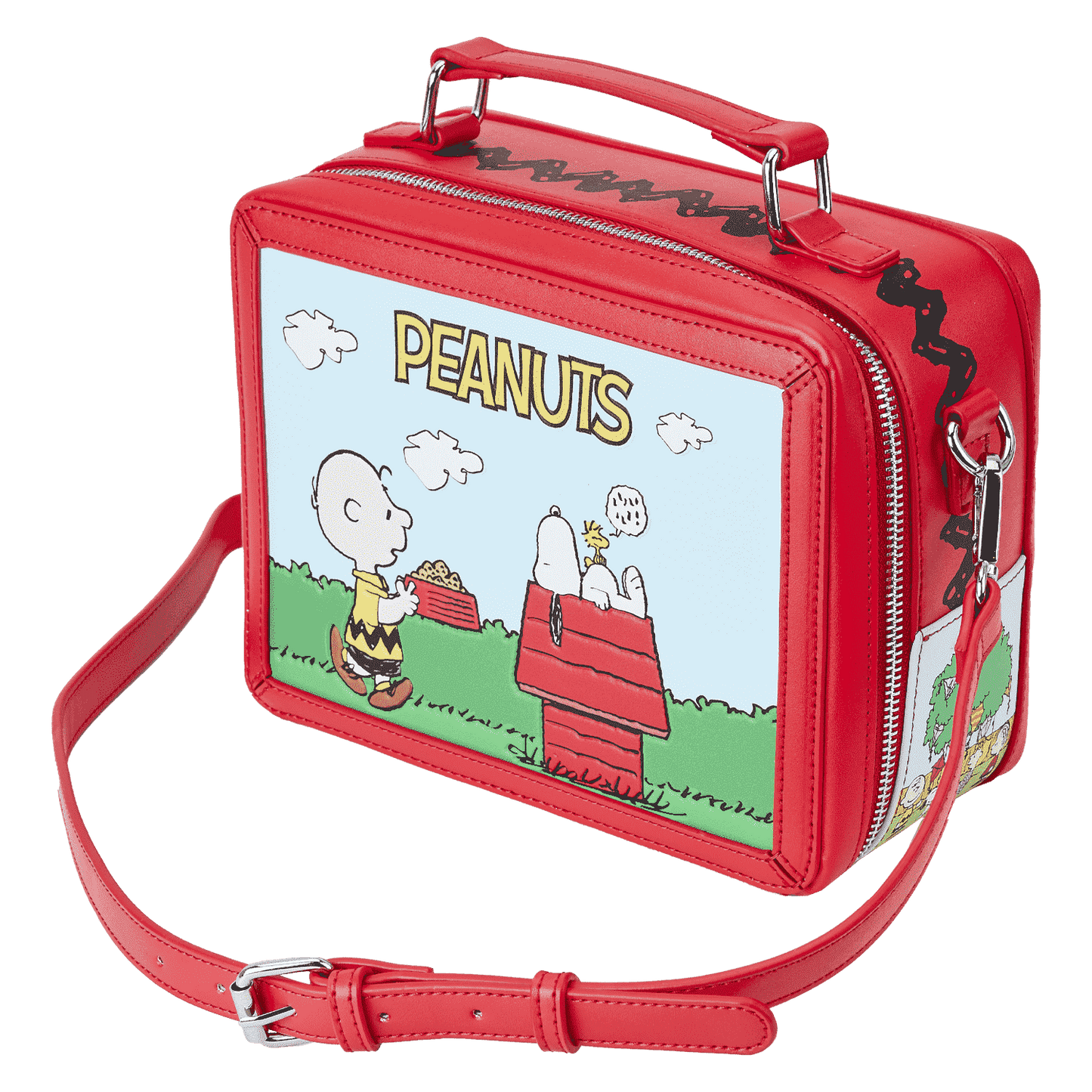 LF Peanuts Charlie Brown Lunchbox Crossbody