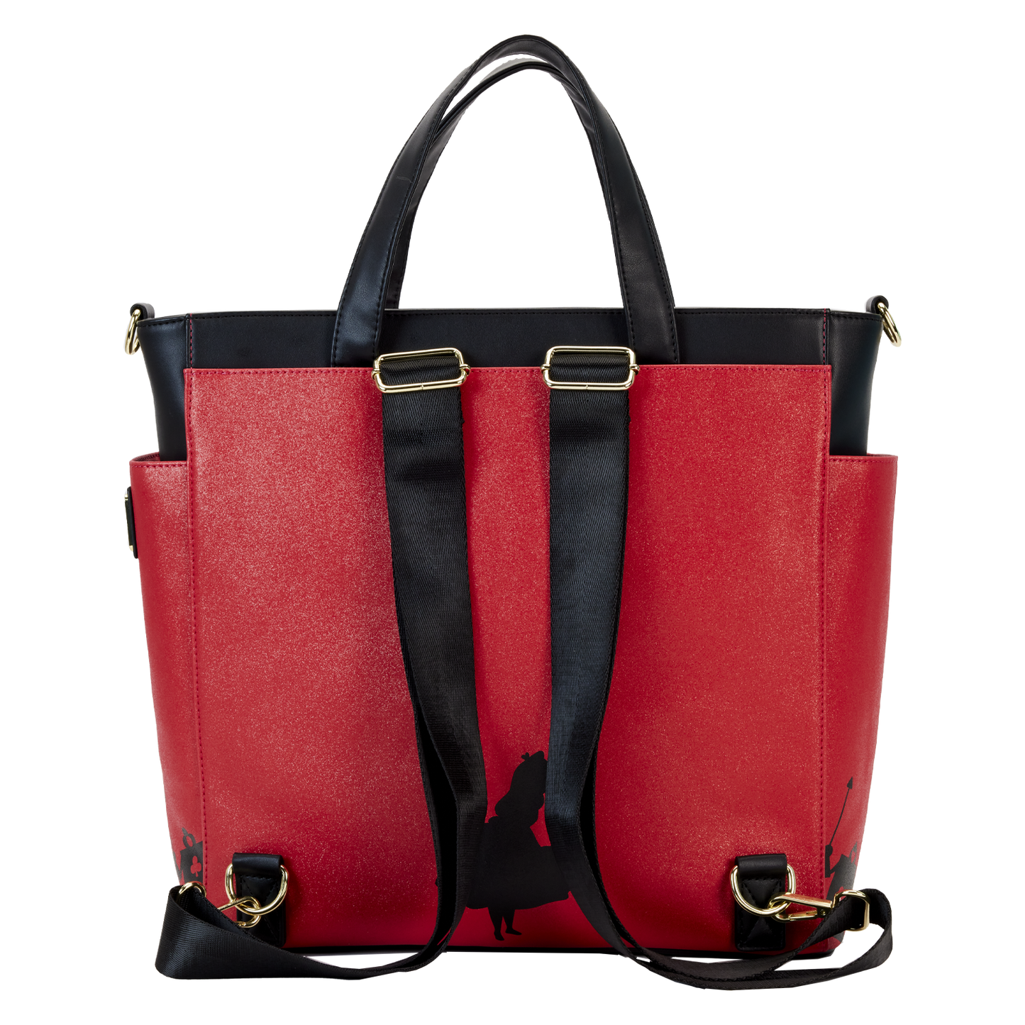 Alice in Wonderland Villains Convertible Crossbody Purse