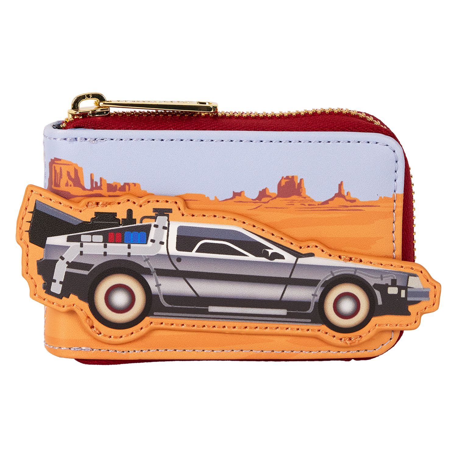 Loungefly - Back to the Future 40th Anniversary Delorean Accordion