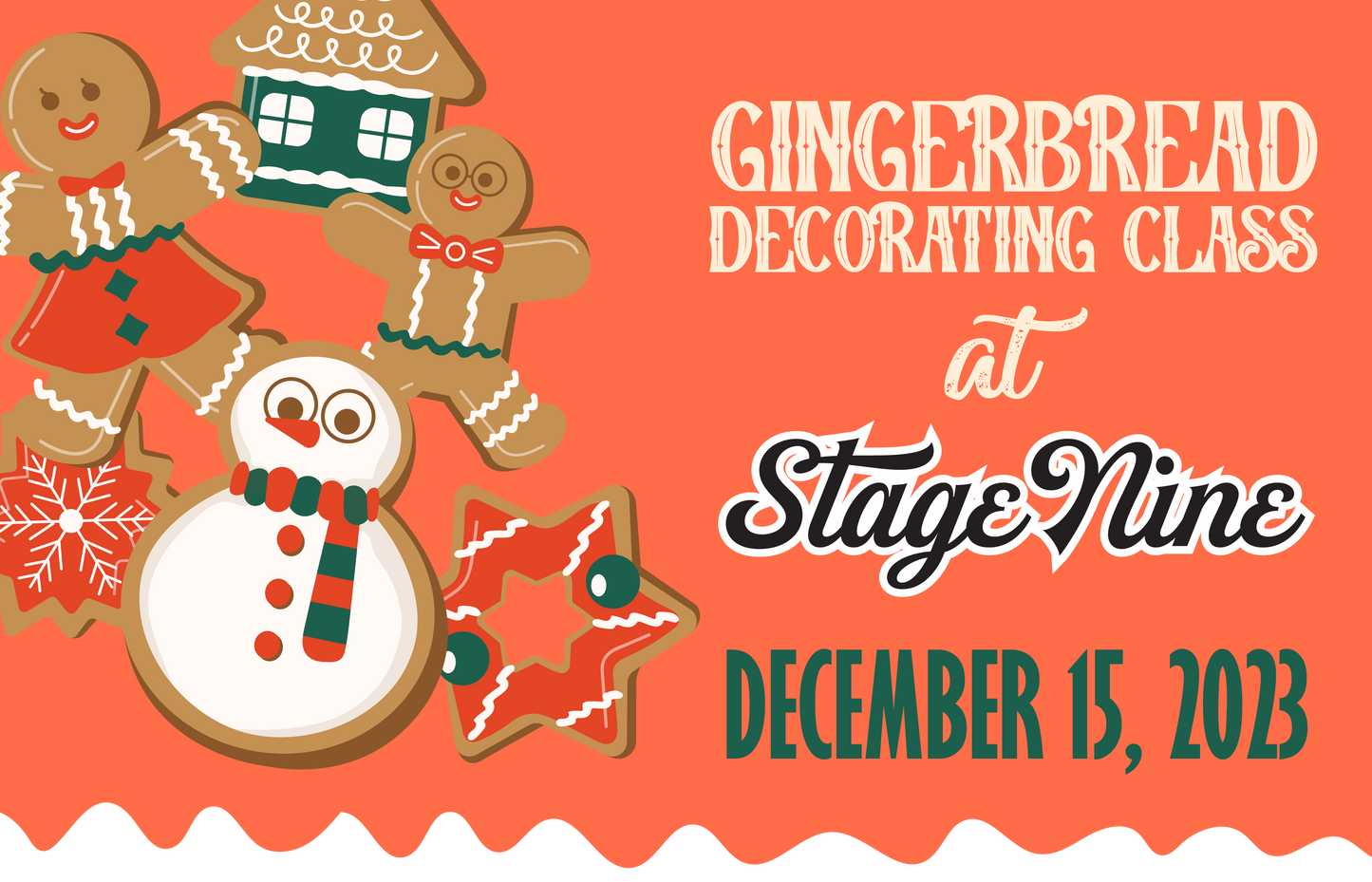 Mickey Mouse Gingerbread Cookie Decorating Class