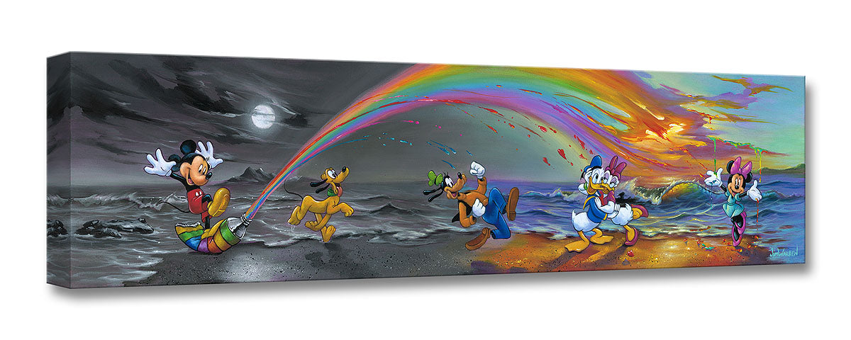 Mickey Makes Our Day - Disney Treasure On Canvas