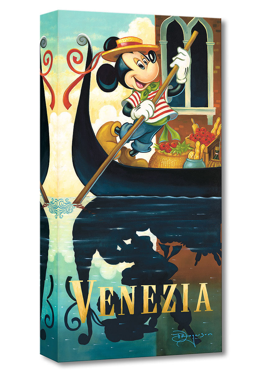 Mickey's Venezia - Disney Treasure On Canvas