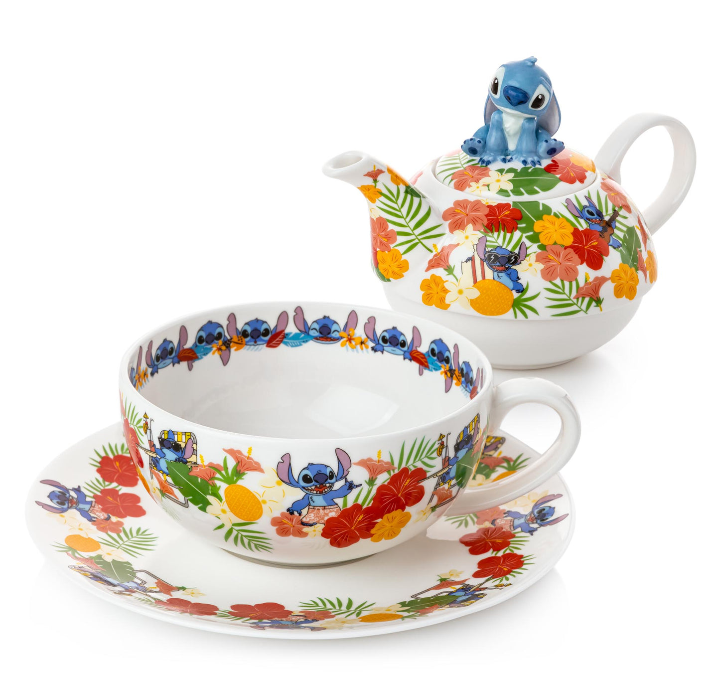 Stitch Bone China Tea For One