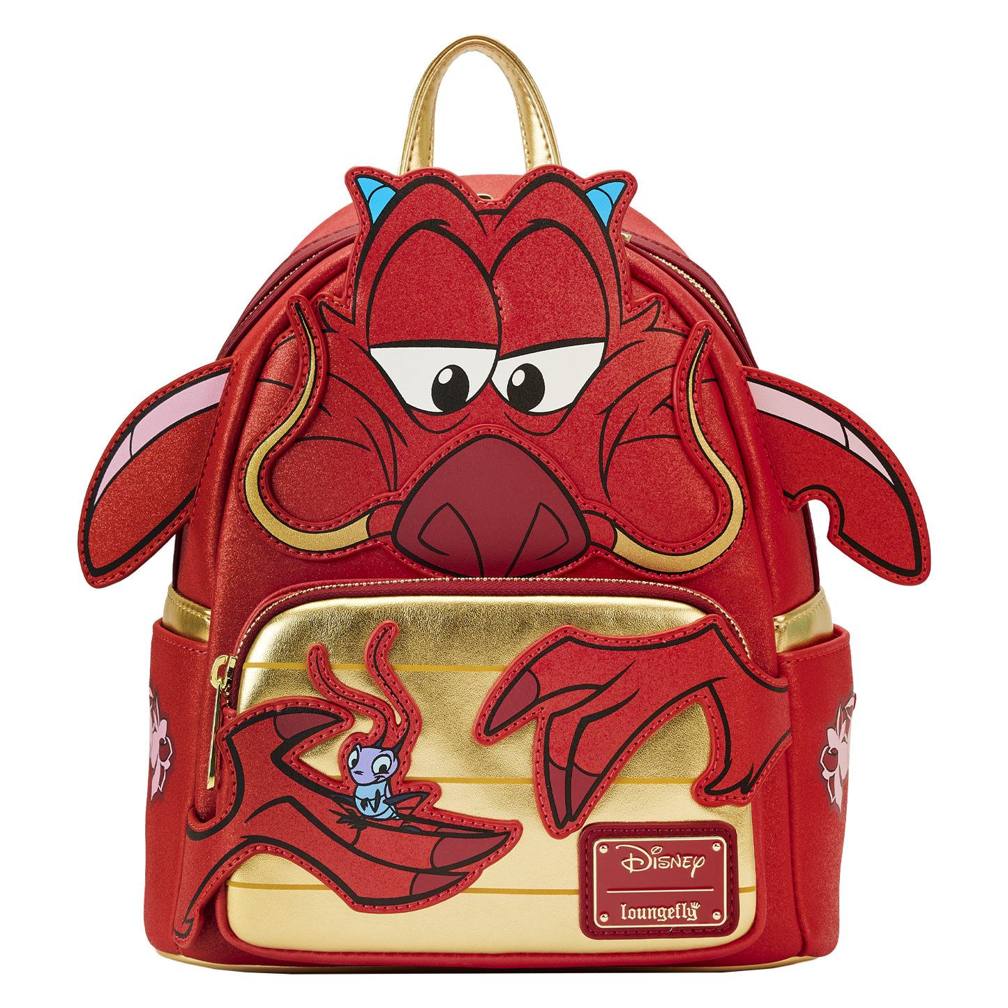 Disney Mulan 25th Anniversary Mushu Glitter Cosplay Mini Backpack