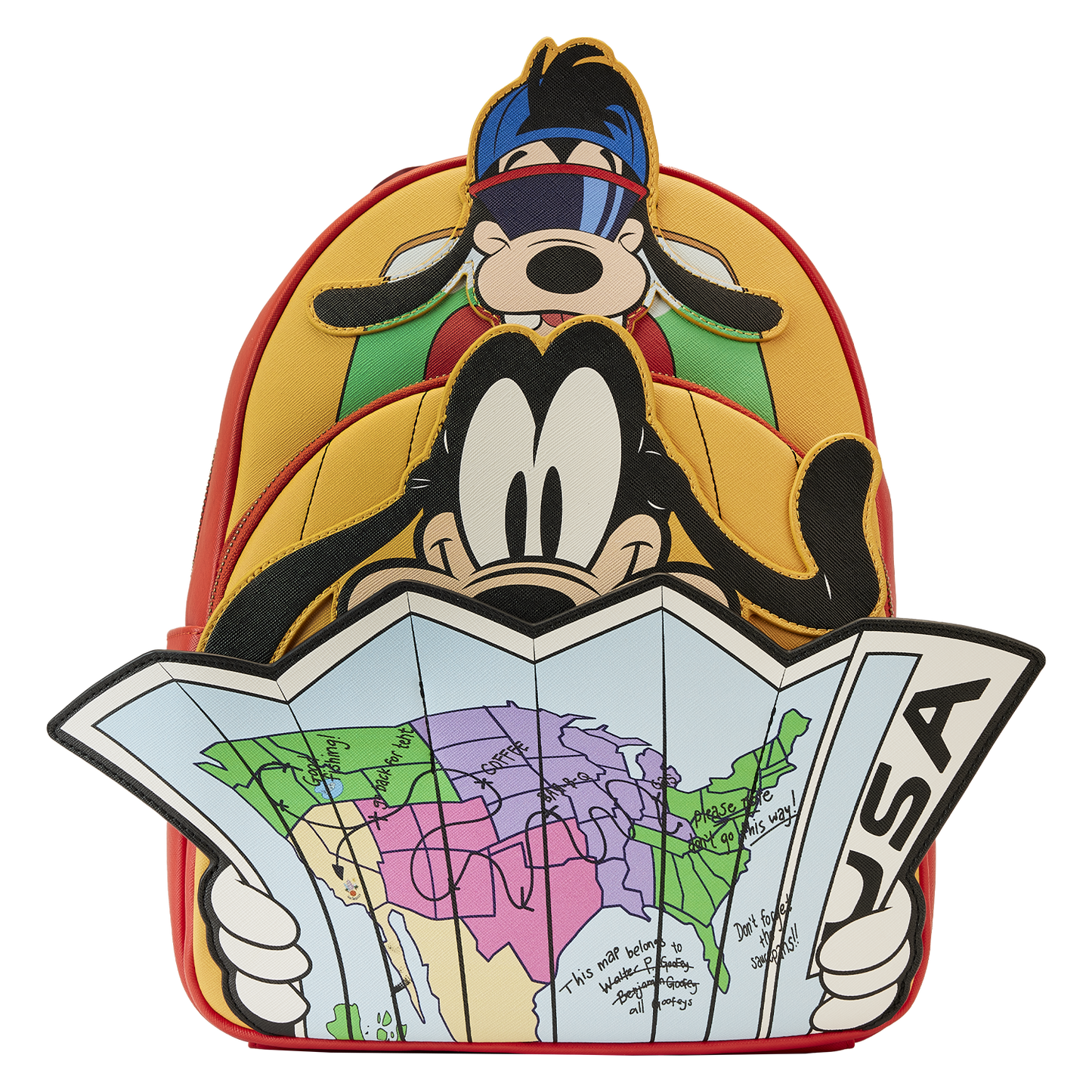 Disney Goofy Movie Road Trip Mini Backpack