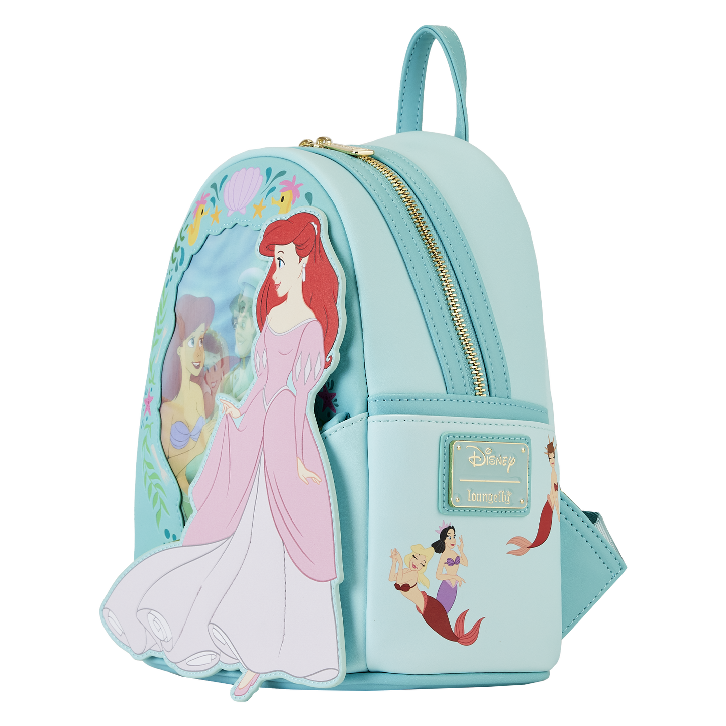 Disney The Little Mermaid Princess Lenticular Mini Backpack