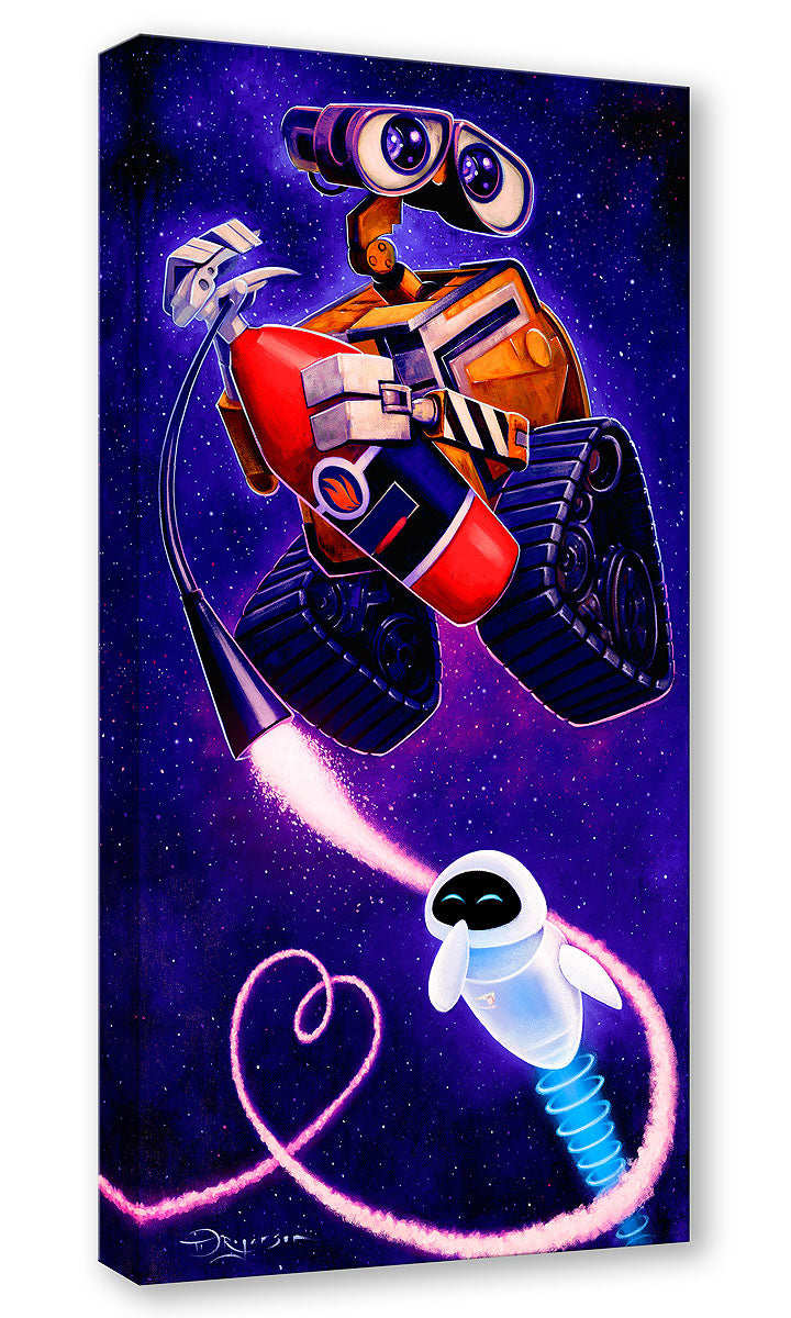 Wall-E and E.V.E - Limited Edition Unframed – Stage Nine Entertainment