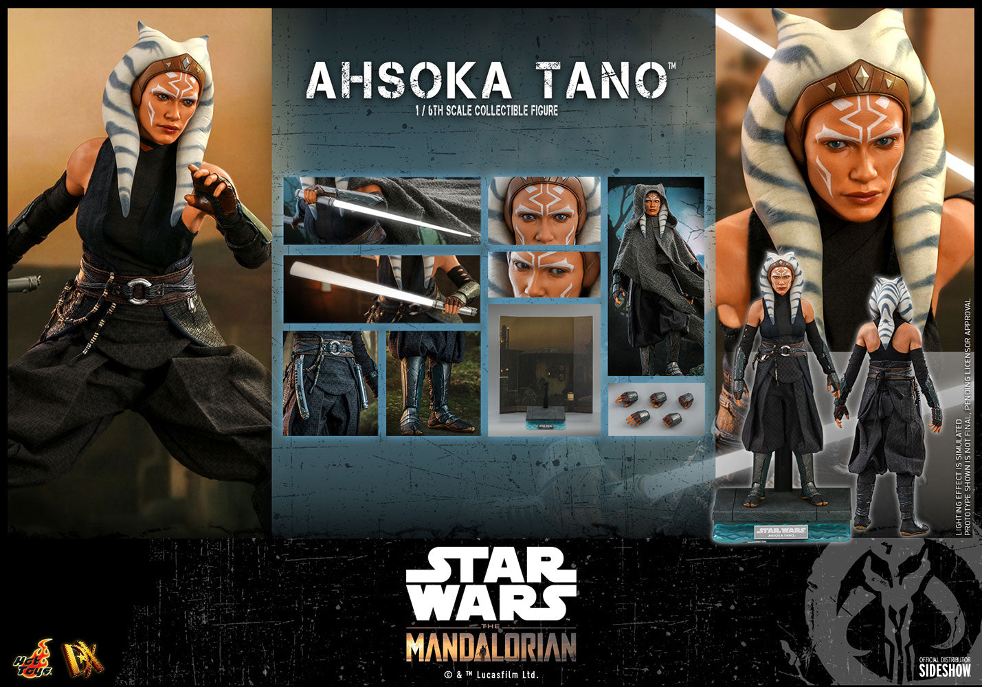 Ahsoka Tano Mandalorian 1:6 Scale Hot Toys
