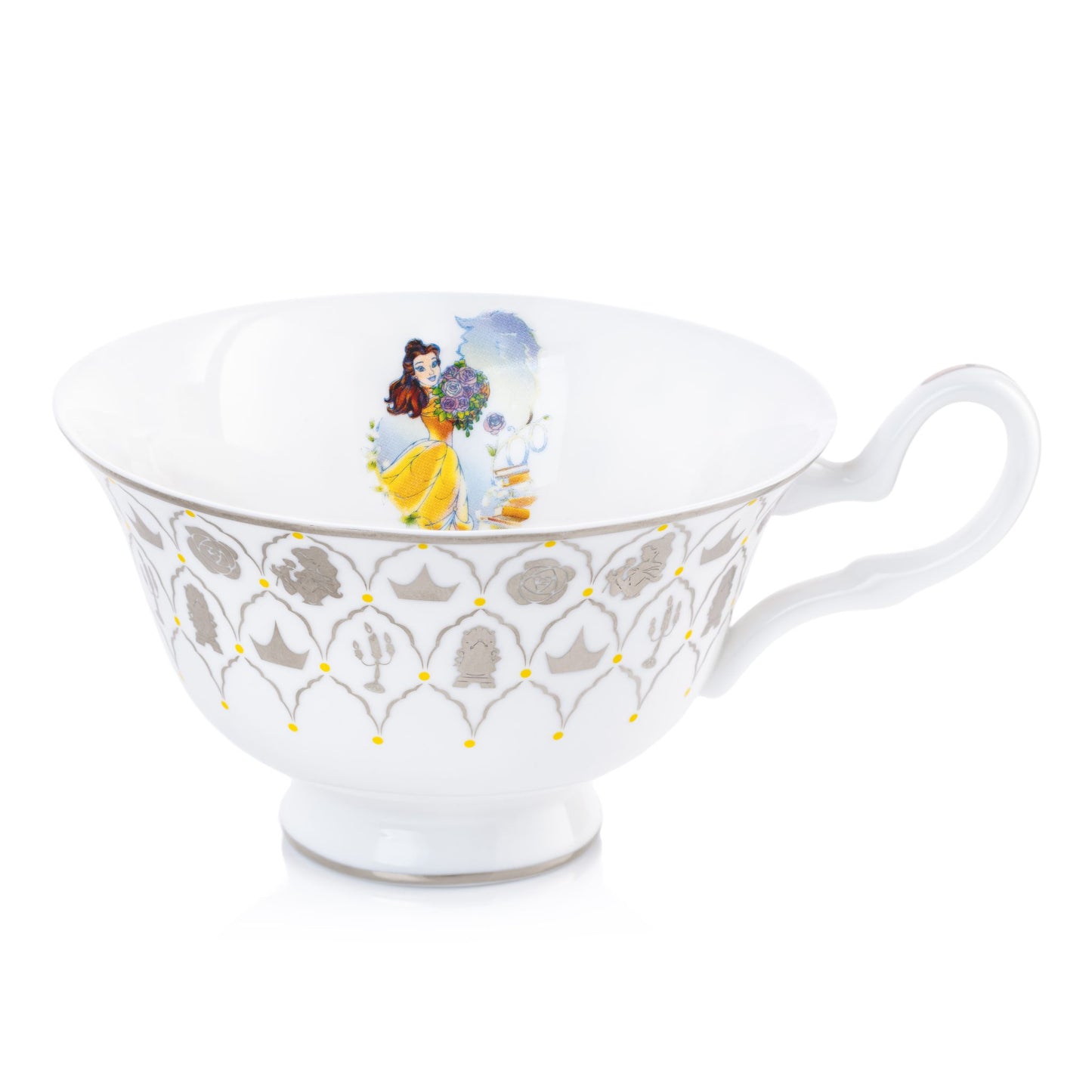 Disney 100 Belle Bone China Cup And Saucer