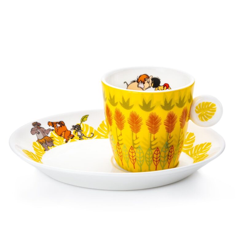 Jungle Book Bone China Espresso Cup and Saucer