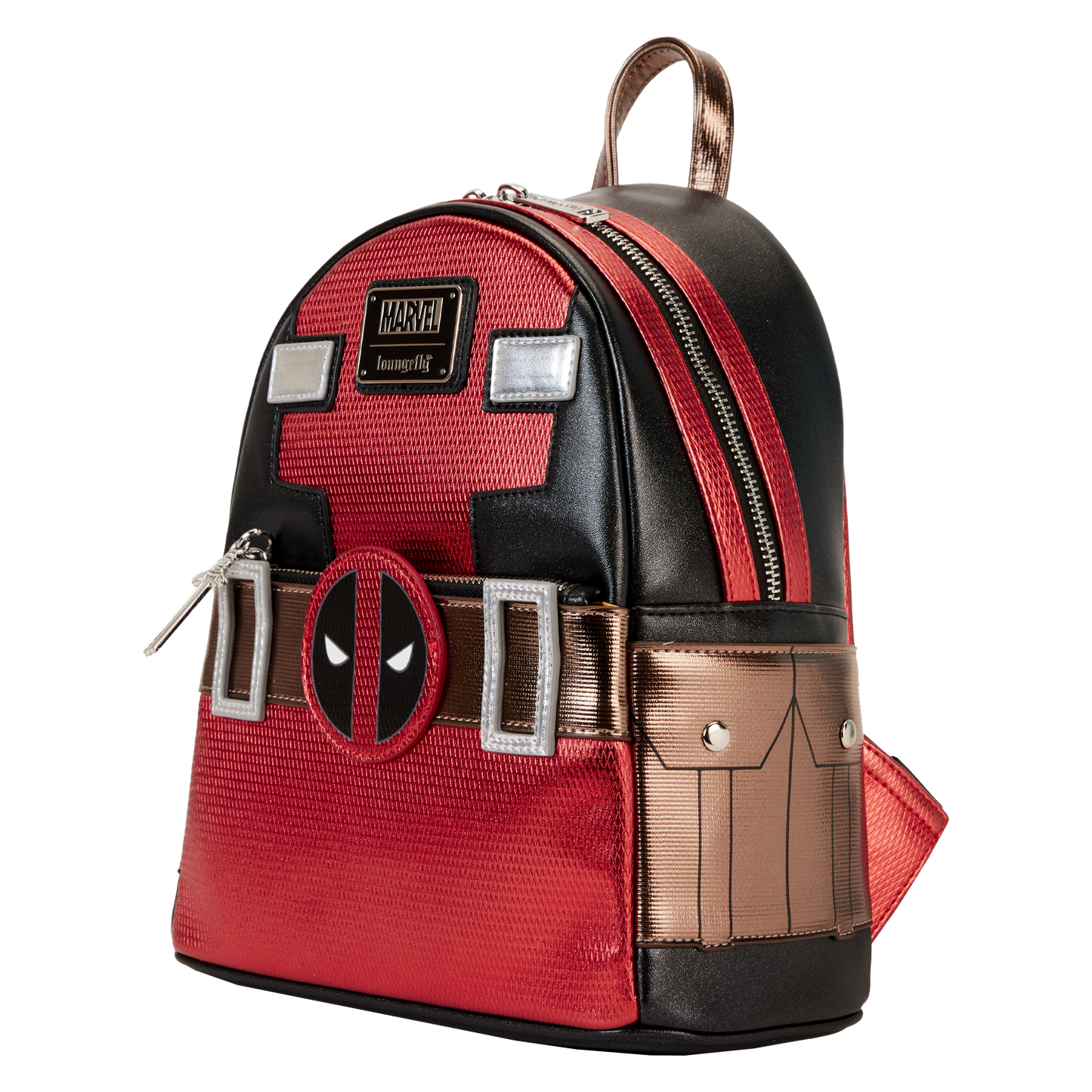 Deadpool Metallic Collection Cosplay Mini Backpack