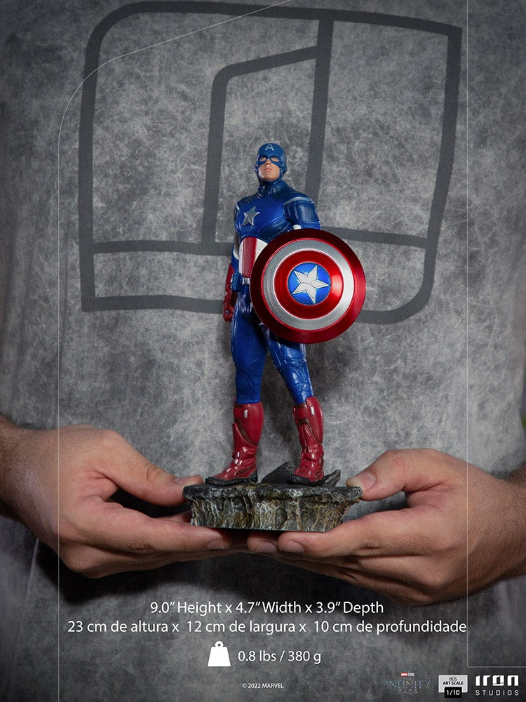 Captain America Battle Of NY 1:10 Scale Statue
