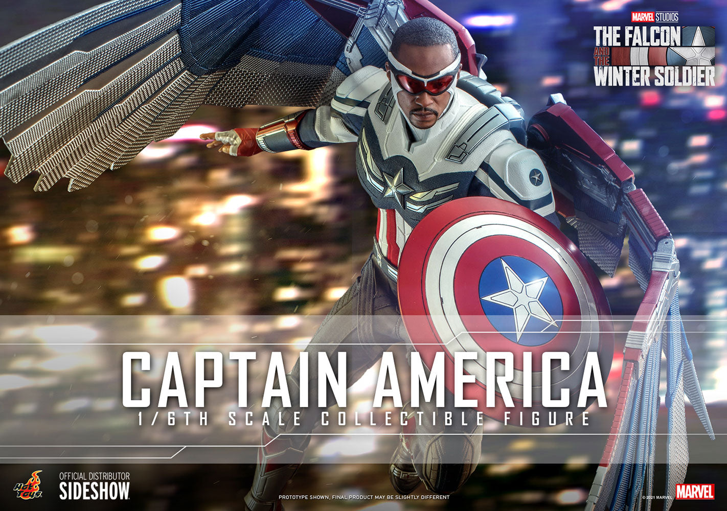 Captain America Falcon & Winter Soldier 1:6 Scale Hot Toys