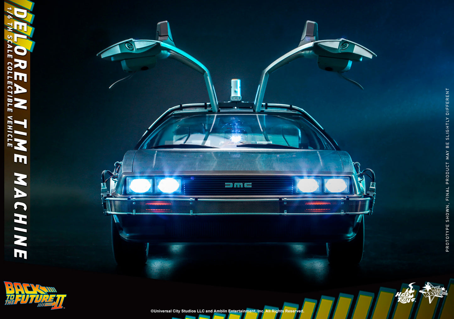 BACK TO THE FUTURE DELOREAN 1:6 SCALE