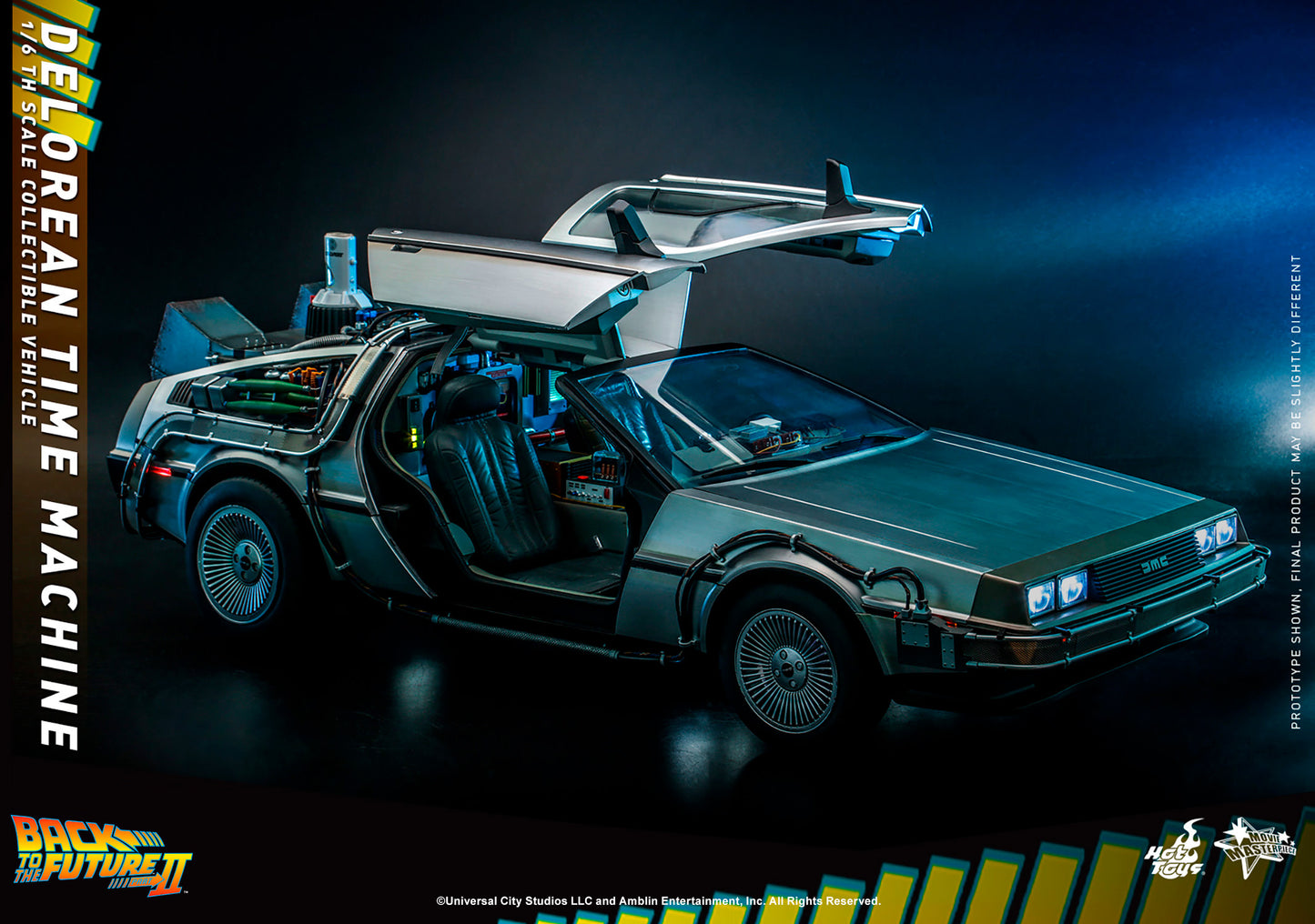 BACK TO THE FUTURE DELOREAN 1:6 SCALE