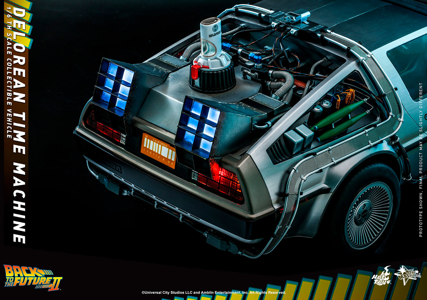 BACK TO THE FUTURE DELOREAN 1:6 SCALE