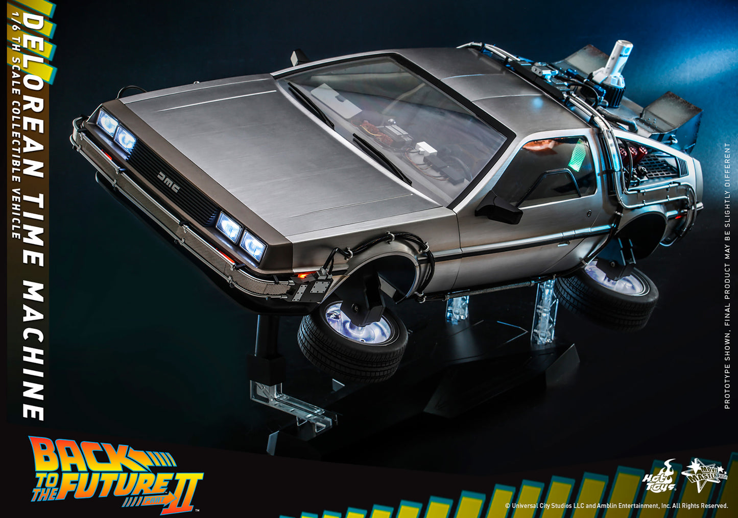 BACK TO THE FUTURE DELOREAN 1:6 SCALE