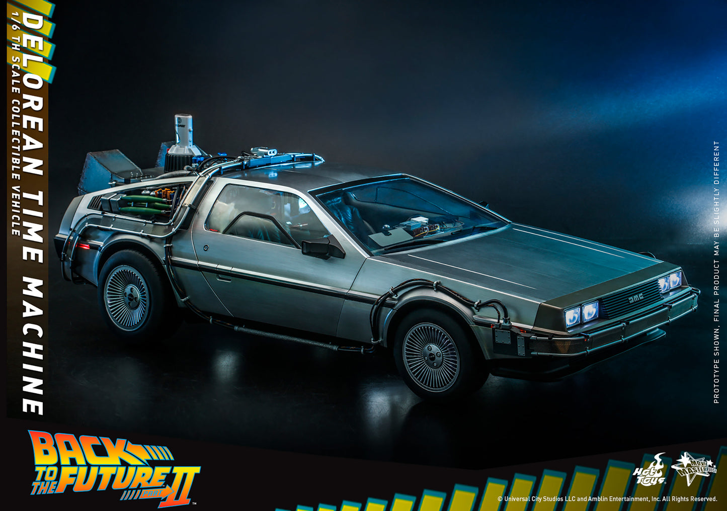 BACK TO THE FUTURE DELOREAN 1:6 SCALE