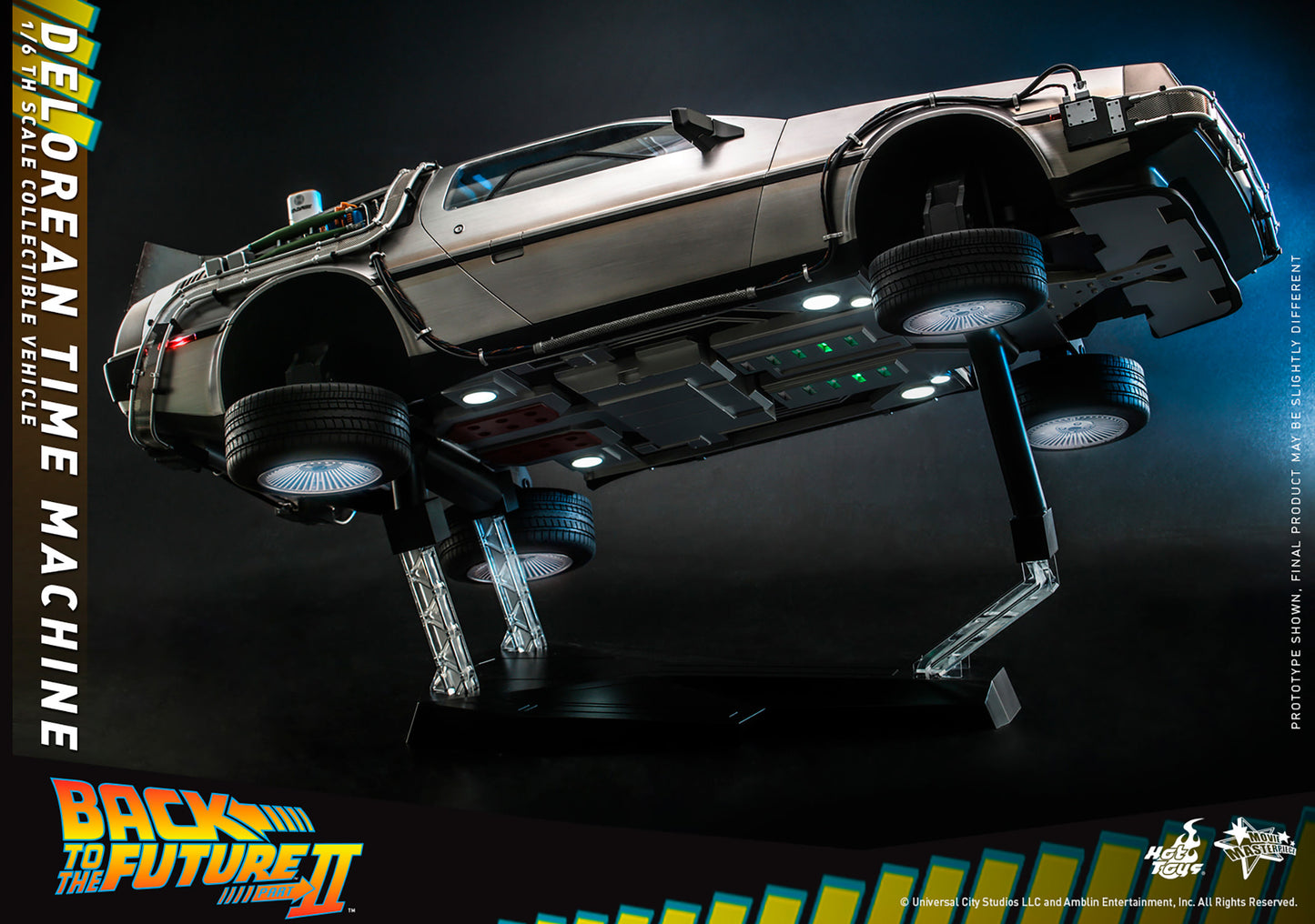 BACK TO THE FUTURE DELOREAN 1:6 SCALE