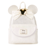 Loungefly-Minnie Mouse Iridescent Lace Wedding Mini Backpack