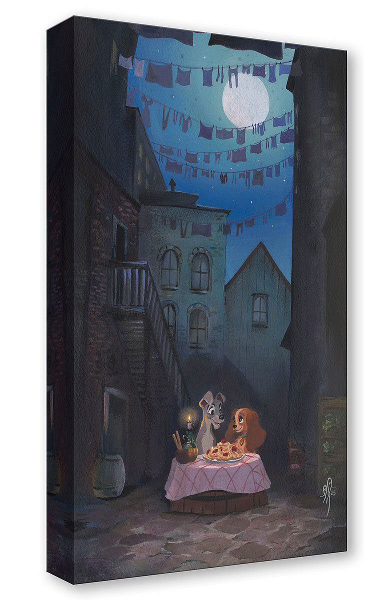 Lady And The Tramp - Bella Notte - Disney Treasure On Canvas – Stage