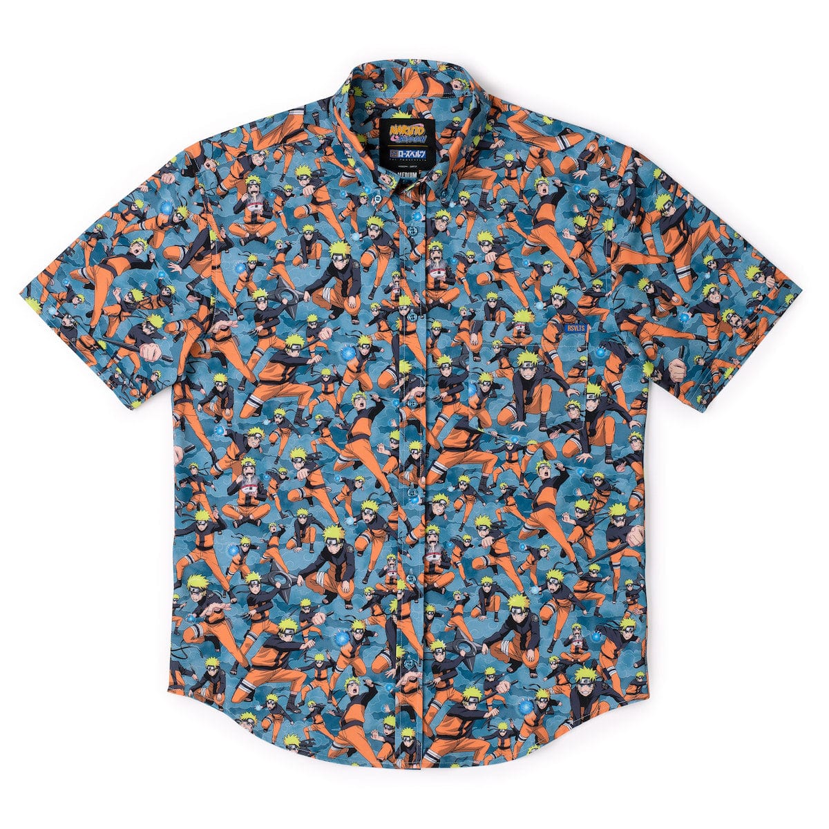 なると RSVLTS-Naruto Shippuden-Naruto-Short Sleeve Shirt – Stage Nine