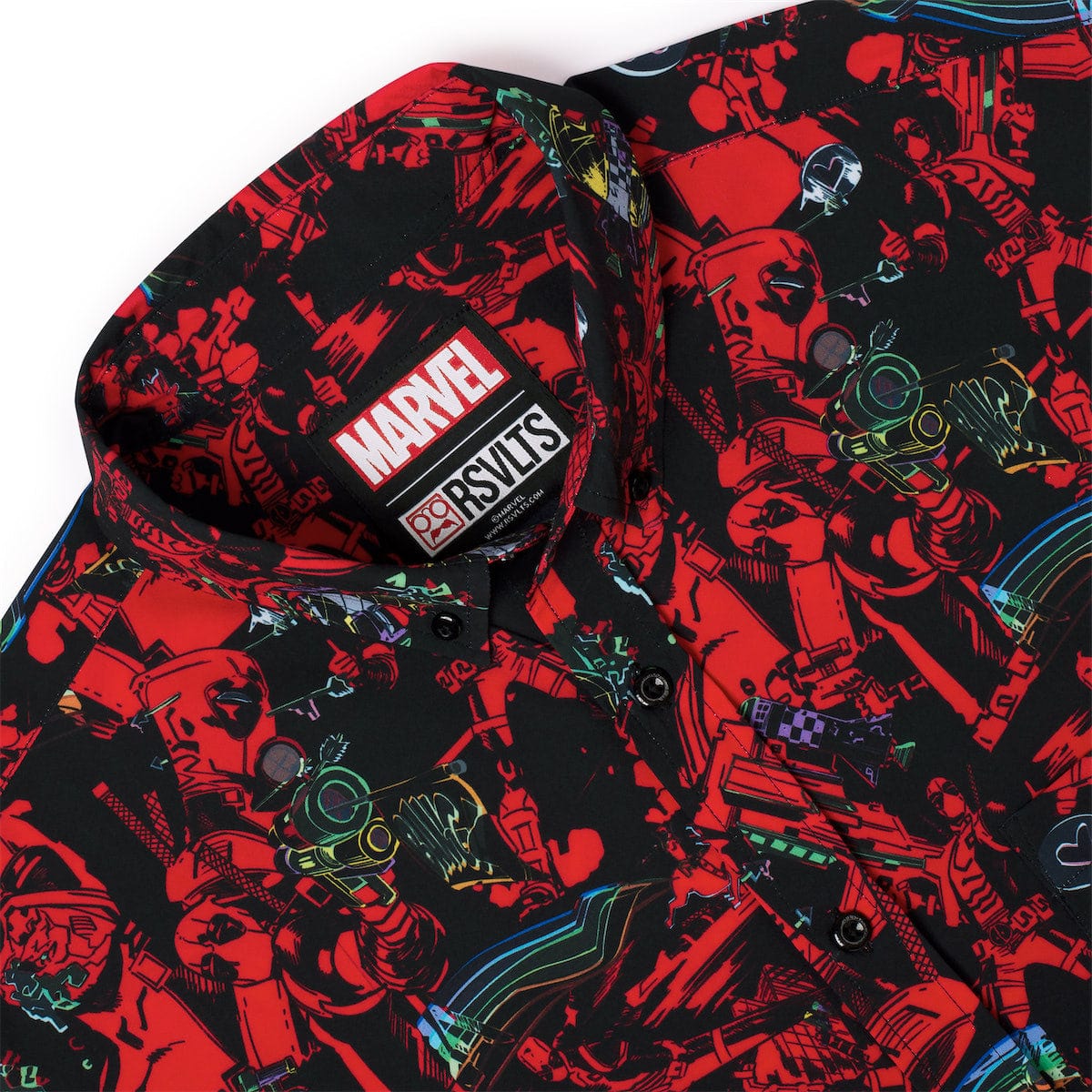 RSVLTS-Marvel-Deadpool-Maximum Effort-Short Sleeve Shirt