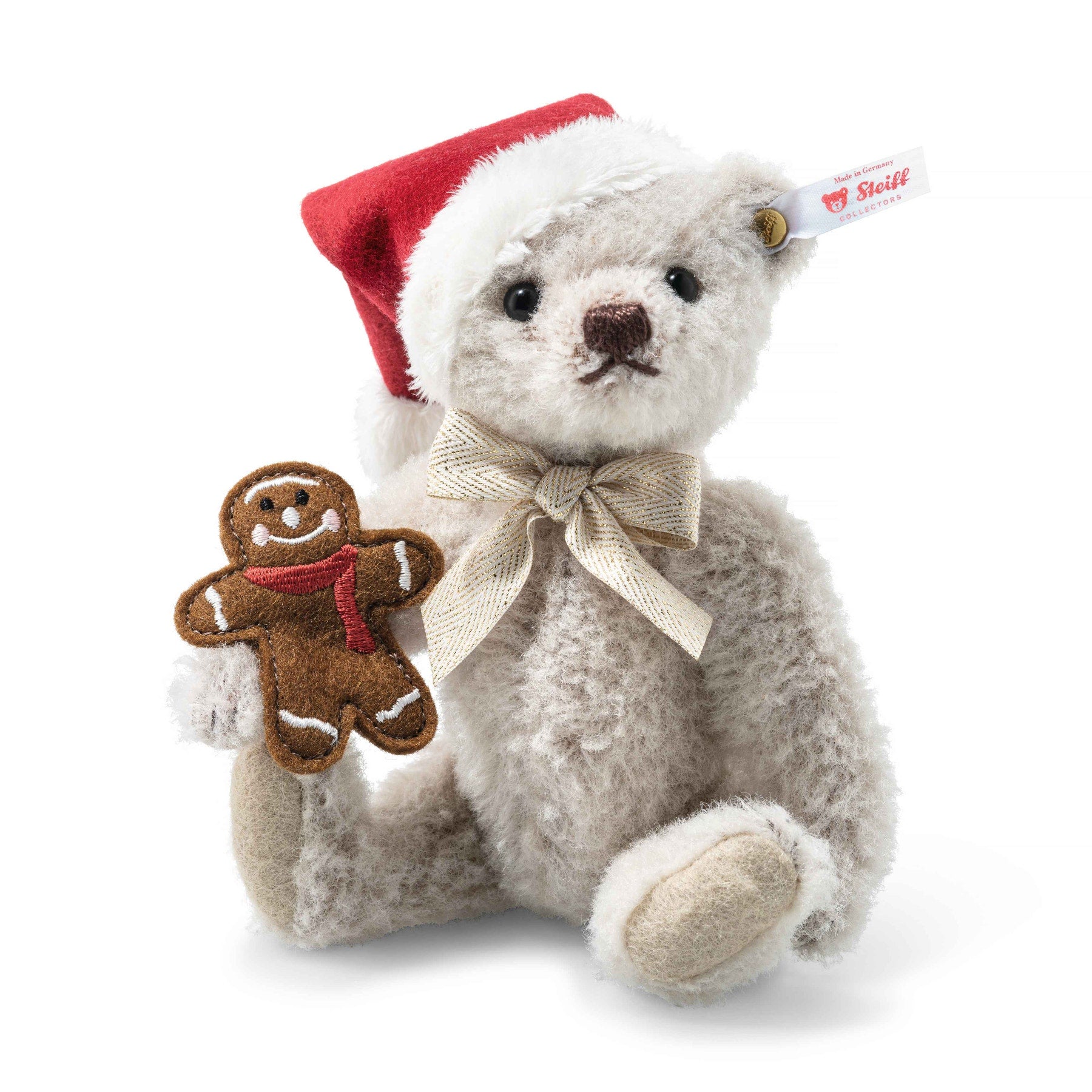 Steiff Little Santa Christmas Teddy Bear 1998 Japan Limited