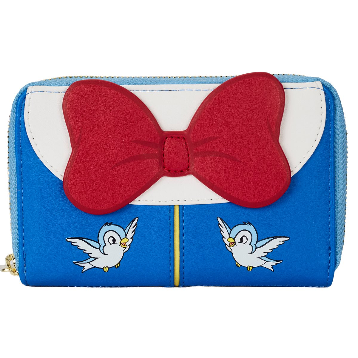 SNOW WHITE COSPLAY BOW ZIP AROUND WALLET