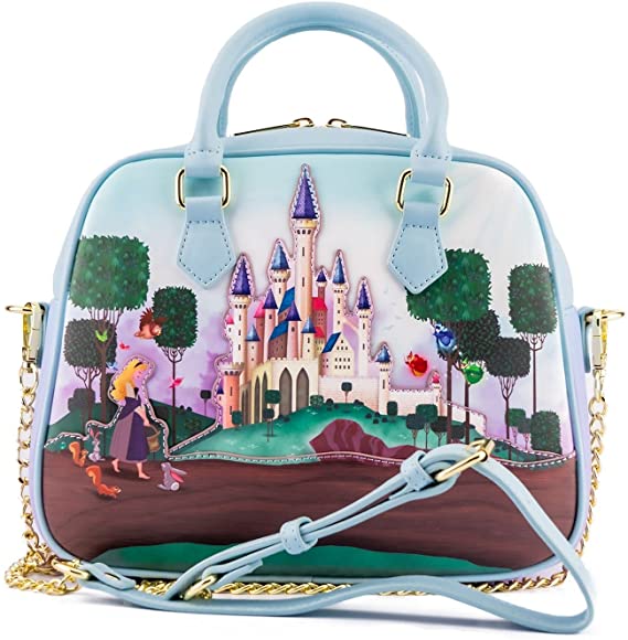 Loungefly Disney Aurora Sleeping Beauty Fairy Godmother Castle