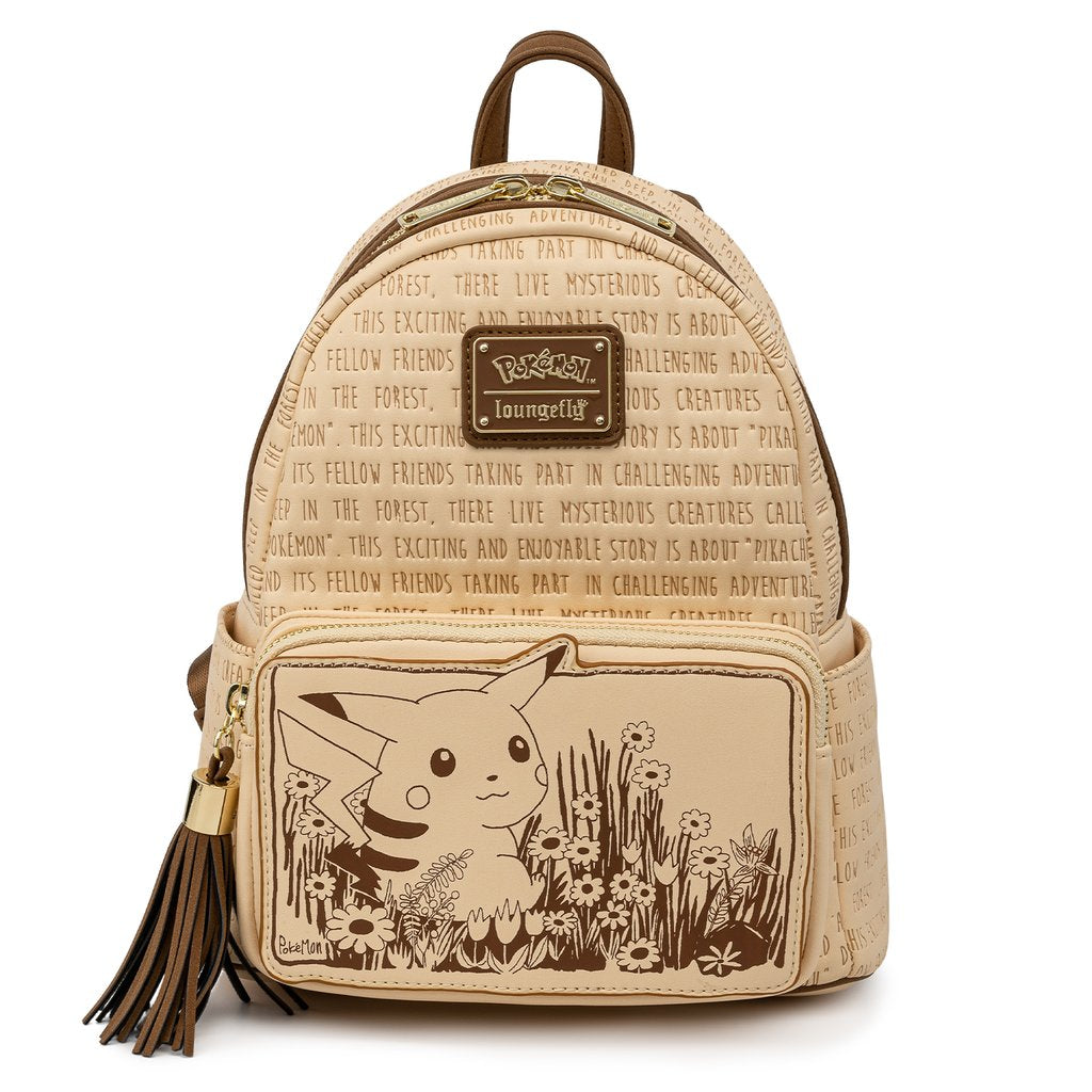 Pokemon Sepia Pikachu Mini Backpack