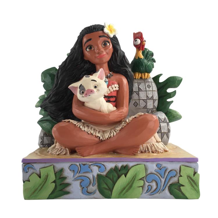 Moana with Pua and Hei Hei Figurine