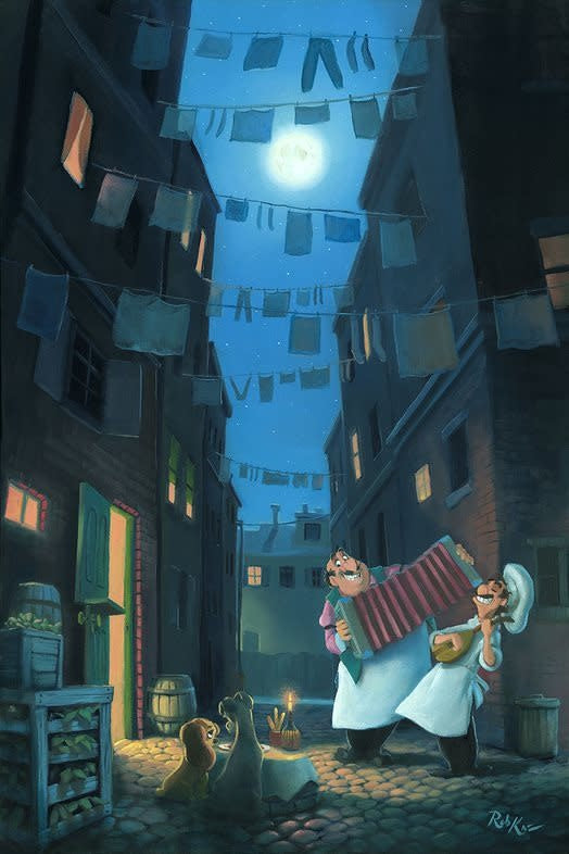 Serenade of The Heart - Disney Treasure On Canvas