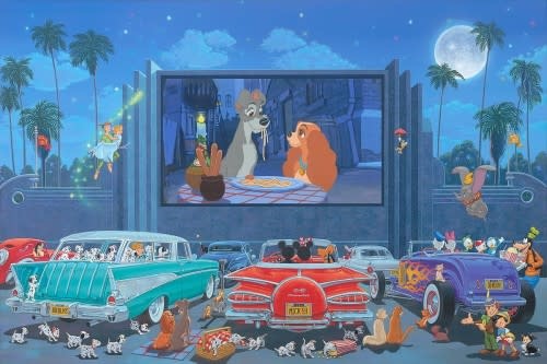 A Night at the Movies-Framed