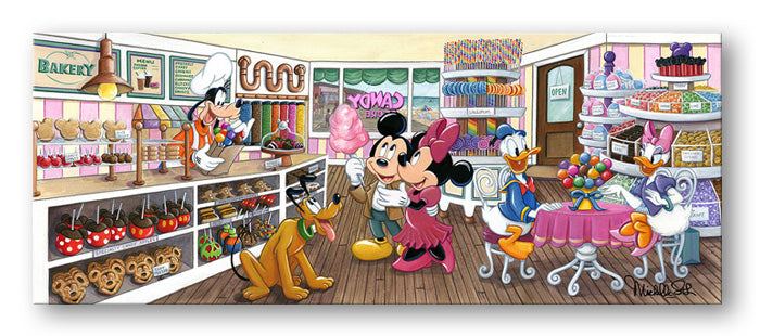 Trip To the Candy Store - Disney Treasure On Canvas