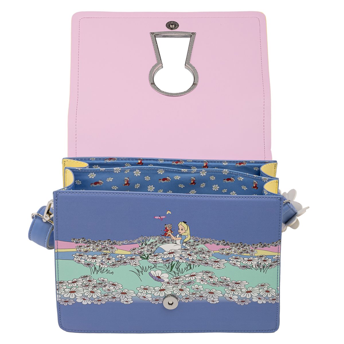Alice in Wonderland Key Hole Crossbody Bag