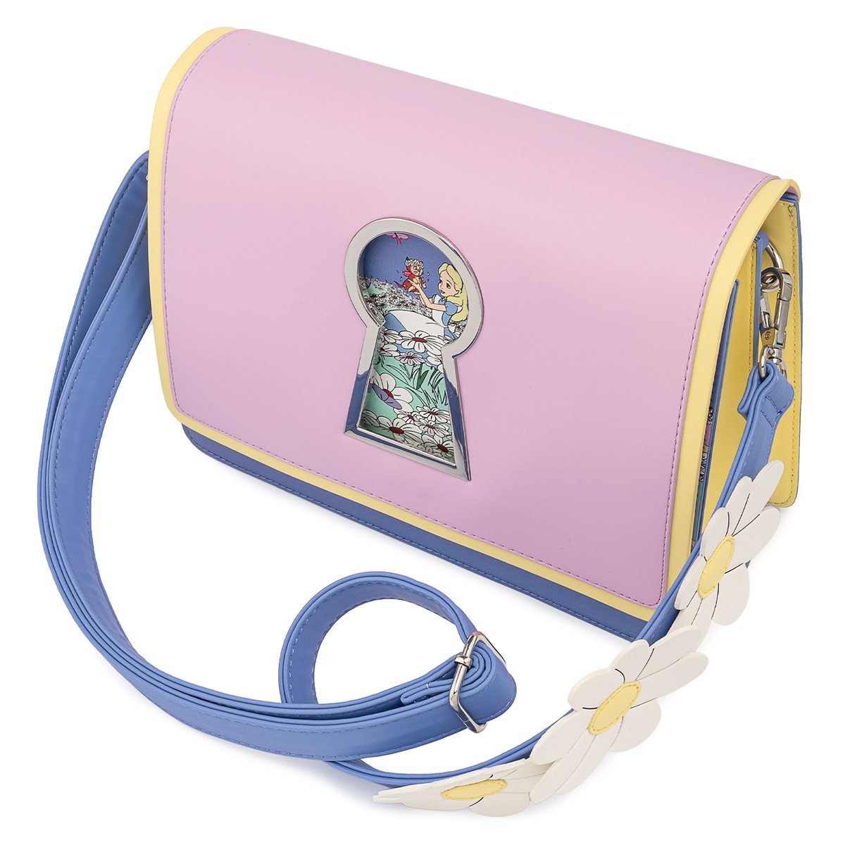 Alice in Wonderland Key Hole Crossbody Bag