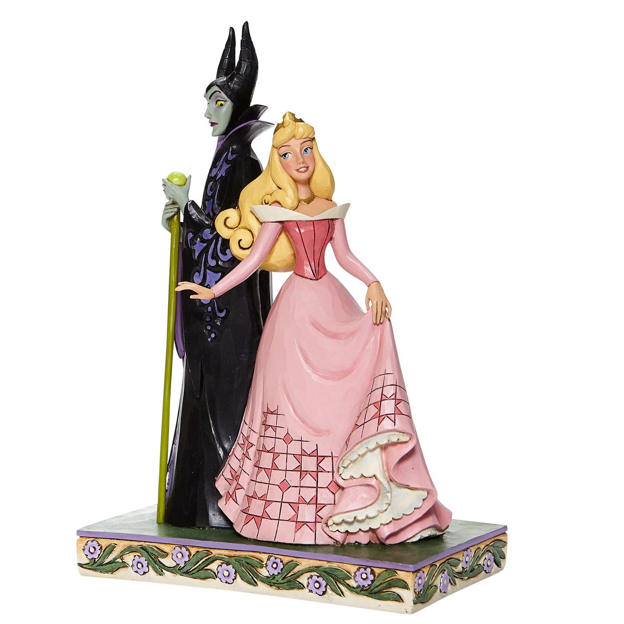 "Sorcery And Serenity" - Maleficent & Aurora Figurine By Jim Shore