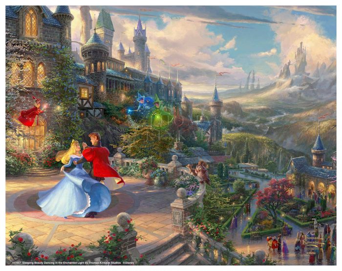 Sleeping Beauty Dancing in the Enchanted Art Print