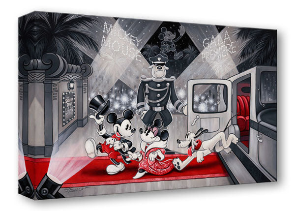 Mickey's Gala Premiere - Disney Treasure On Canvas