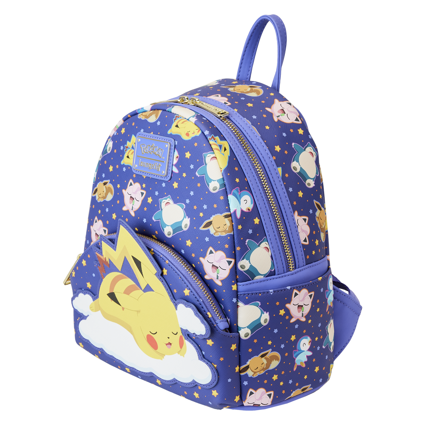 Pokemon Sleeping Pikachu and Friends Mini Backpack