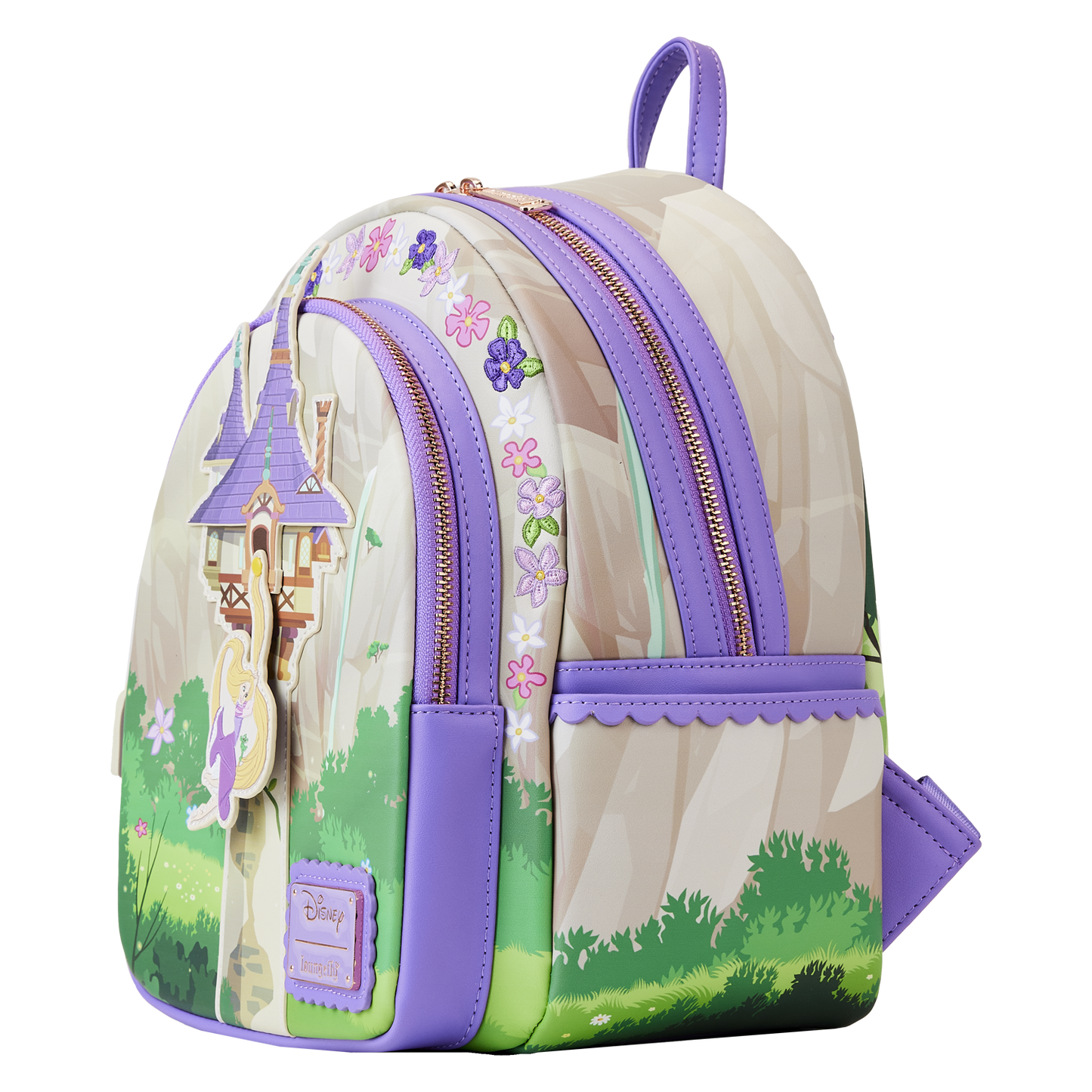 Disney tangled Rapunzel Swinging From Tower Mini Backpack