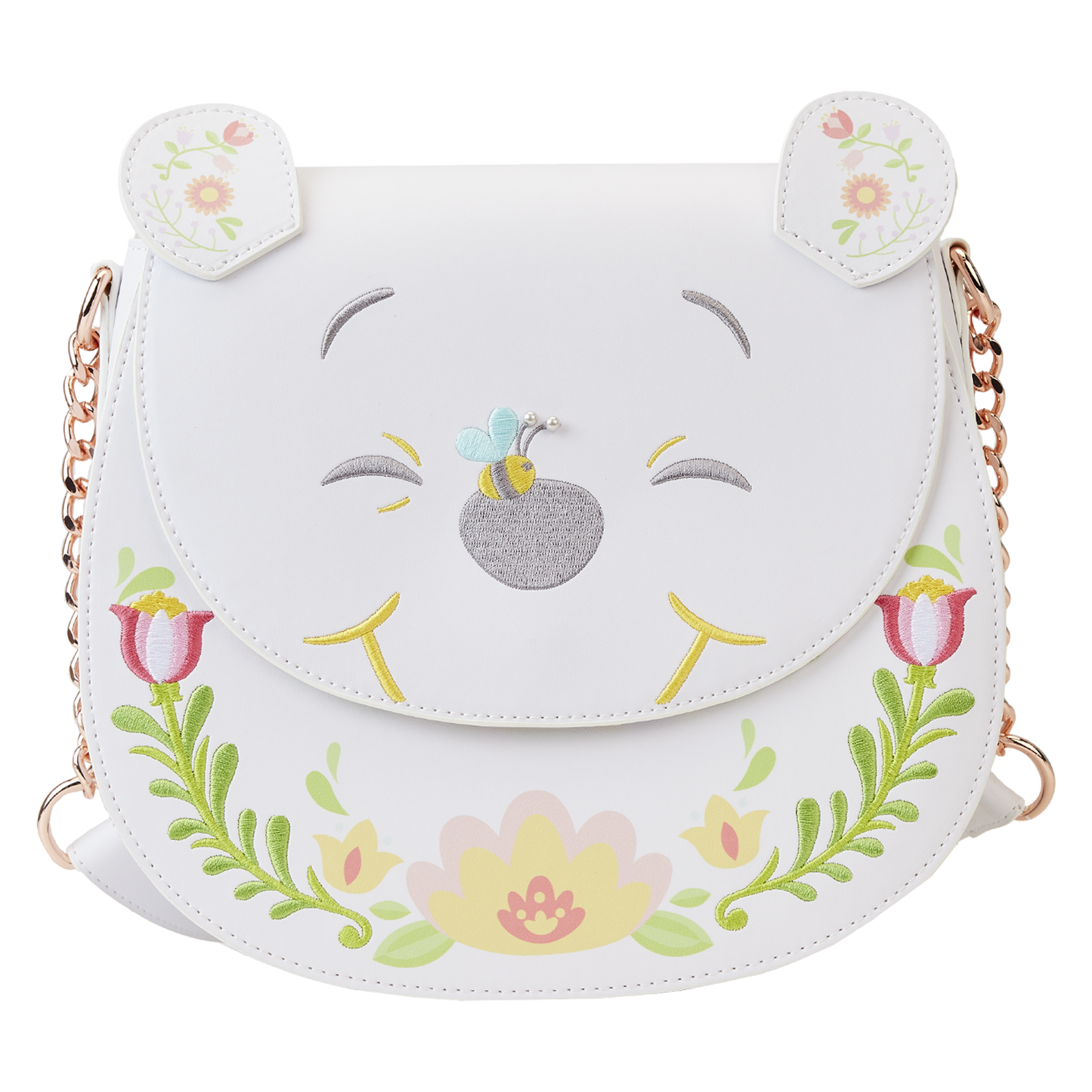 Disney Winnie the Pooh Cosplay Folk Floral Cross Body Bag