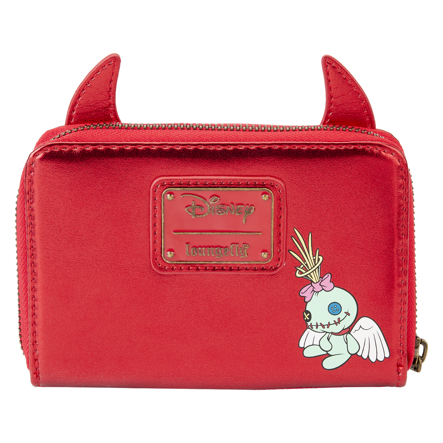 Disney Stitch Devil Cosplay Zip Around Wallet
