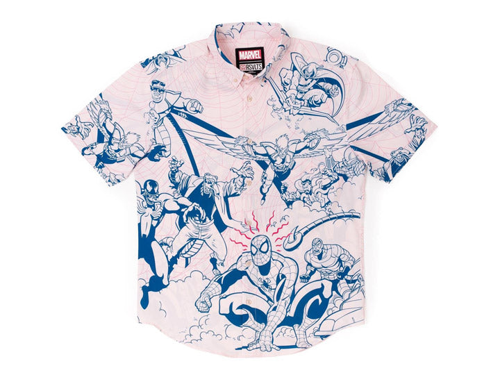 Spiderman Villains Beware Short Sleeve Shirt